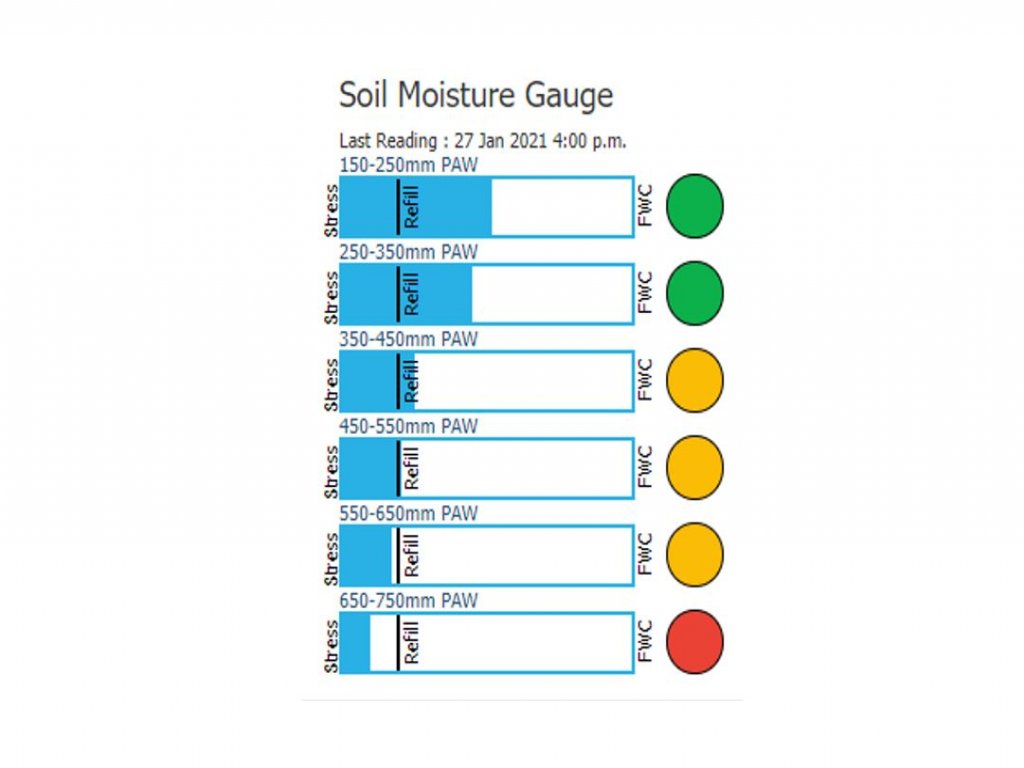 Soil Moisture Probes Network Agriculture and Food